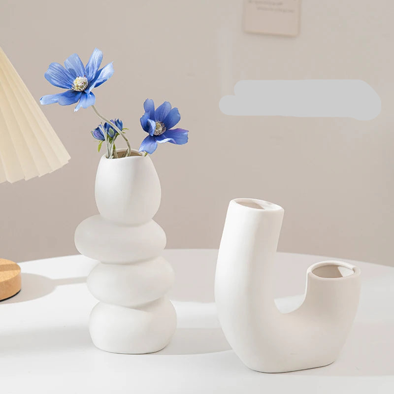 Vase Blanc Mat